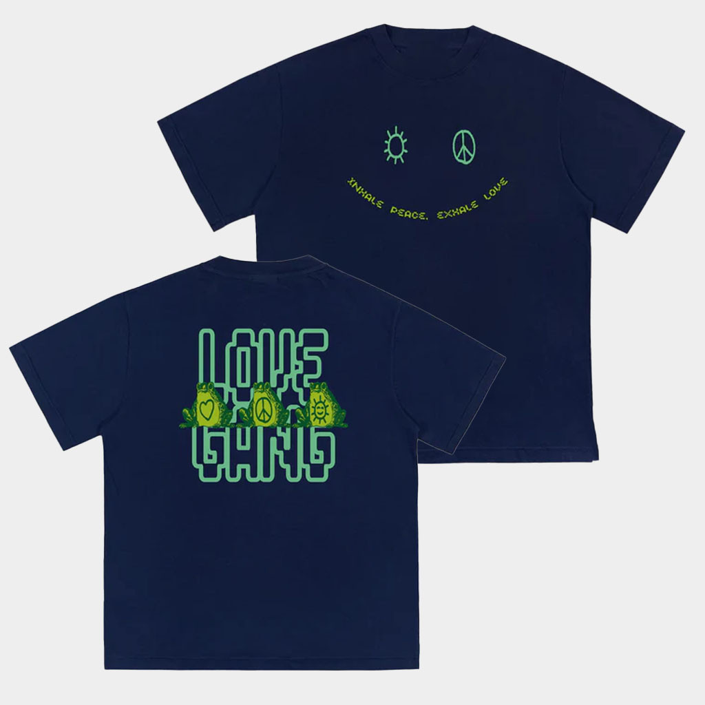 Lovegang Brand Merch Frogs Lovegang T-Shirt Birthday Gift For Friends