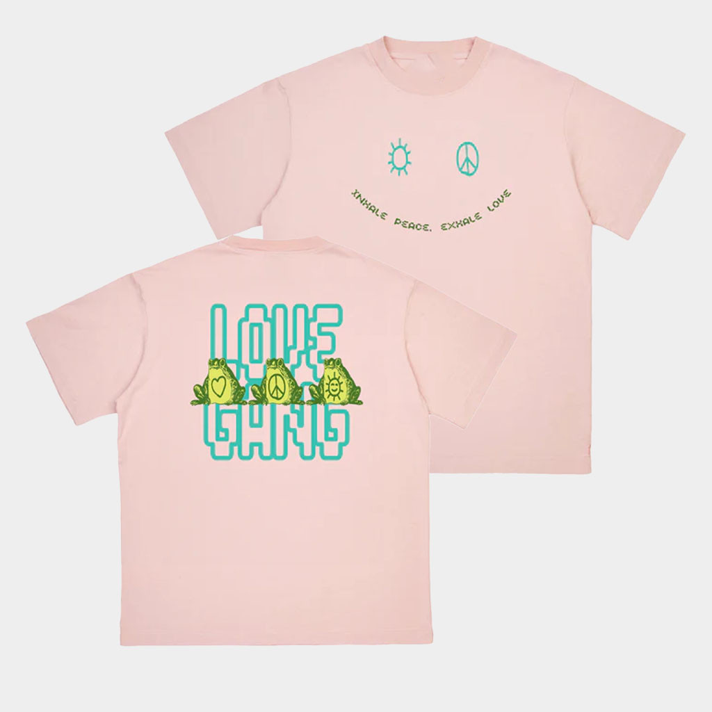 Lovegang Brand Merch Frogs Lovegang T-Shirt Birthday Gift For Sister