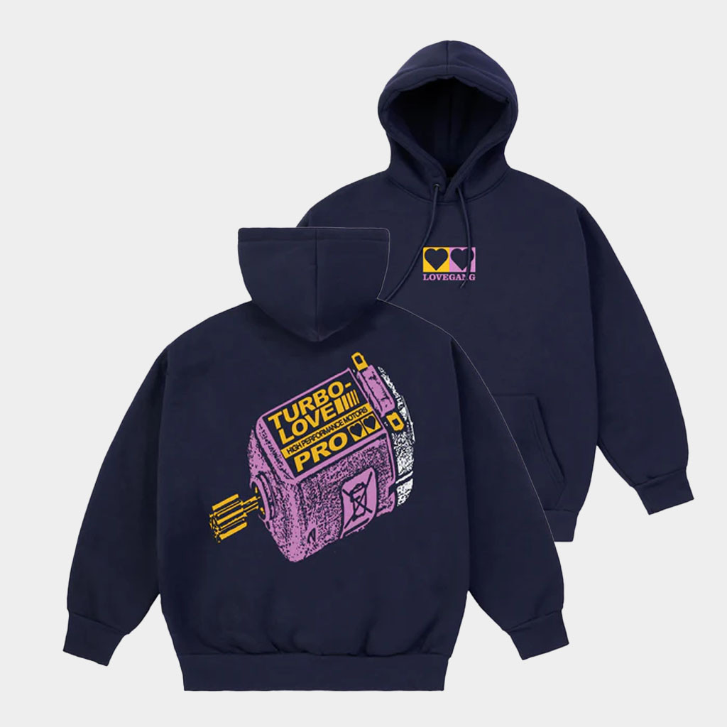 Lovegang Brand Merch TURBO LOVE Hoodie Lovegang Hoodie Birthday Gift For BFF-1