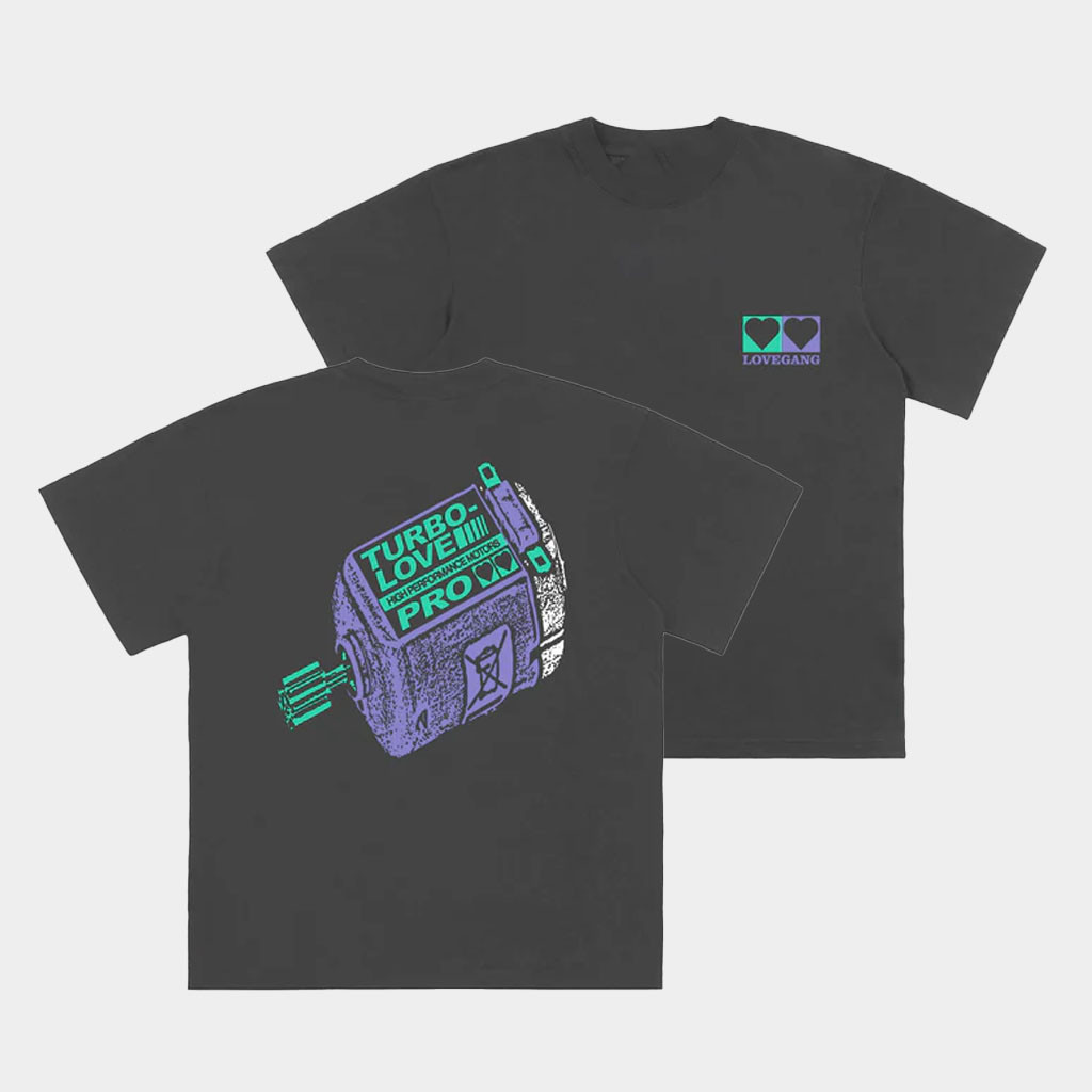 Lovegang Brand Merch TURBO LOVE T-Shirt Lovegang Shirt Birthday Gift For Besties
