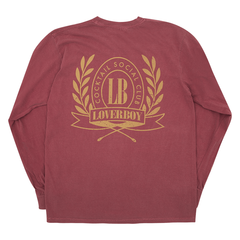 Loverboy Merch Cocktail Social Club Loverboy Long Sleeve Father's Day Gifts For Husband