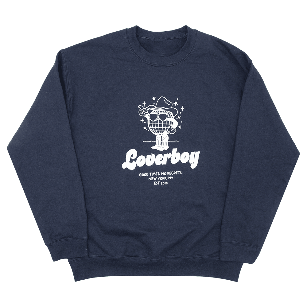 Loverboy Merch Good Times No Regrets Loverboy Sweatshirt Fathers Day Gift Idea for Him
