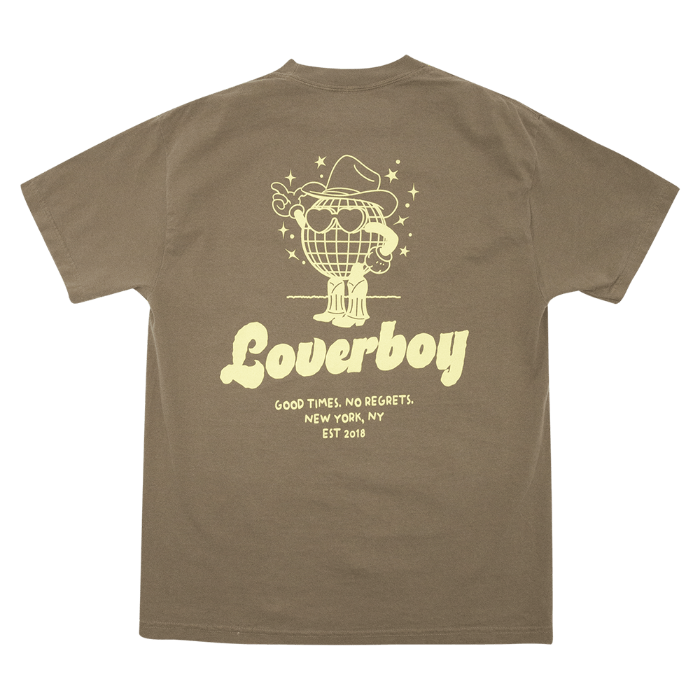 Loverboy Merch Loverboy Good Times No Regrets T-Shirt Best Father's Day Gifts For Dad