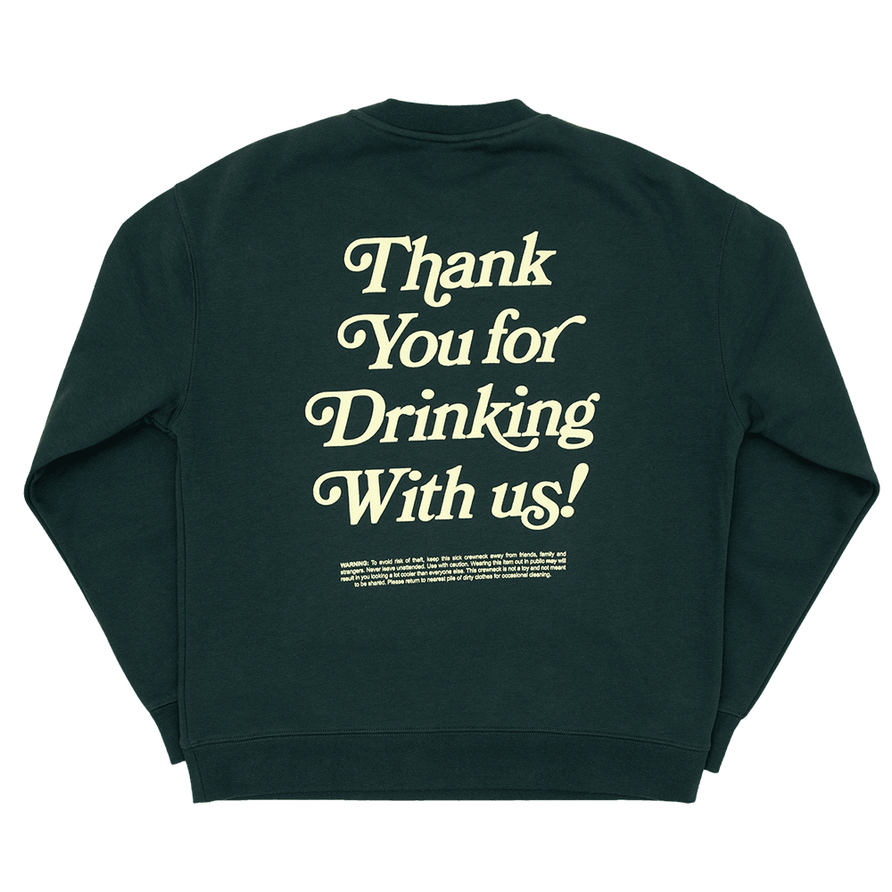 Loverboy Merch Loverboy Thank You For Drinking Sweatshirt Dad Fathers Day Gifts
