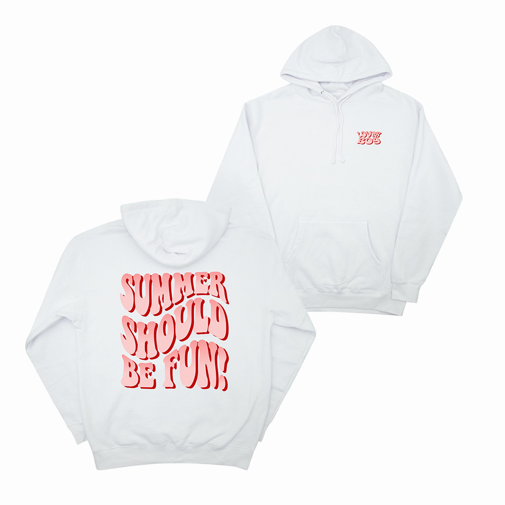 Loverboy Merch Summer Should Be Fun Hoodie Dad Birthday Gifts