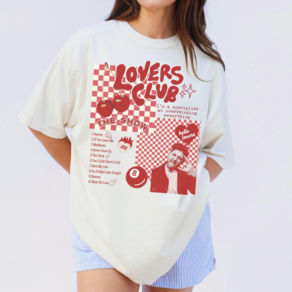 Lovers Club Niall Horan T-Shirt The Show Album Tracklist Shirt Gifts For Music Fans Lovers Club Niall Horan T-Shirt The Show Album Tracklist Shirt Gifts For Music Fans