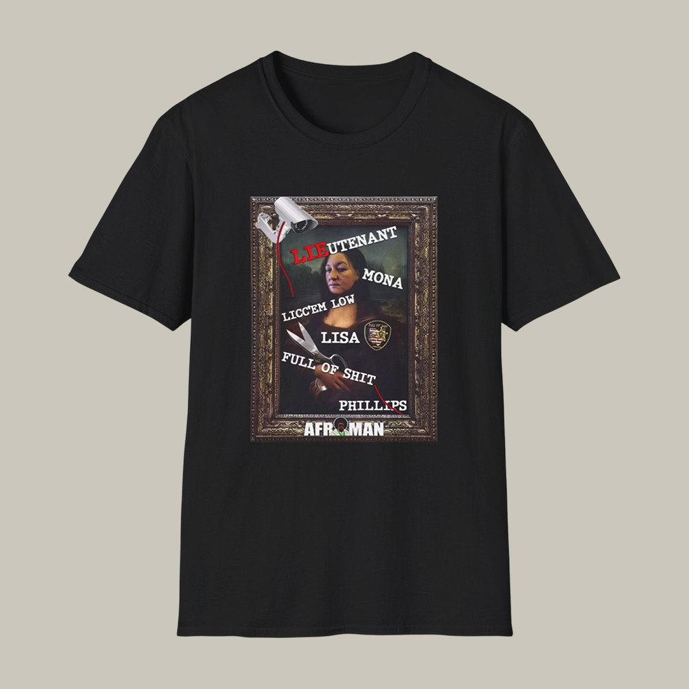 Low Lisa Full Of S Phillips Afroman T-Shirt Rap Music Fan Merch Present For Afroman Lovers