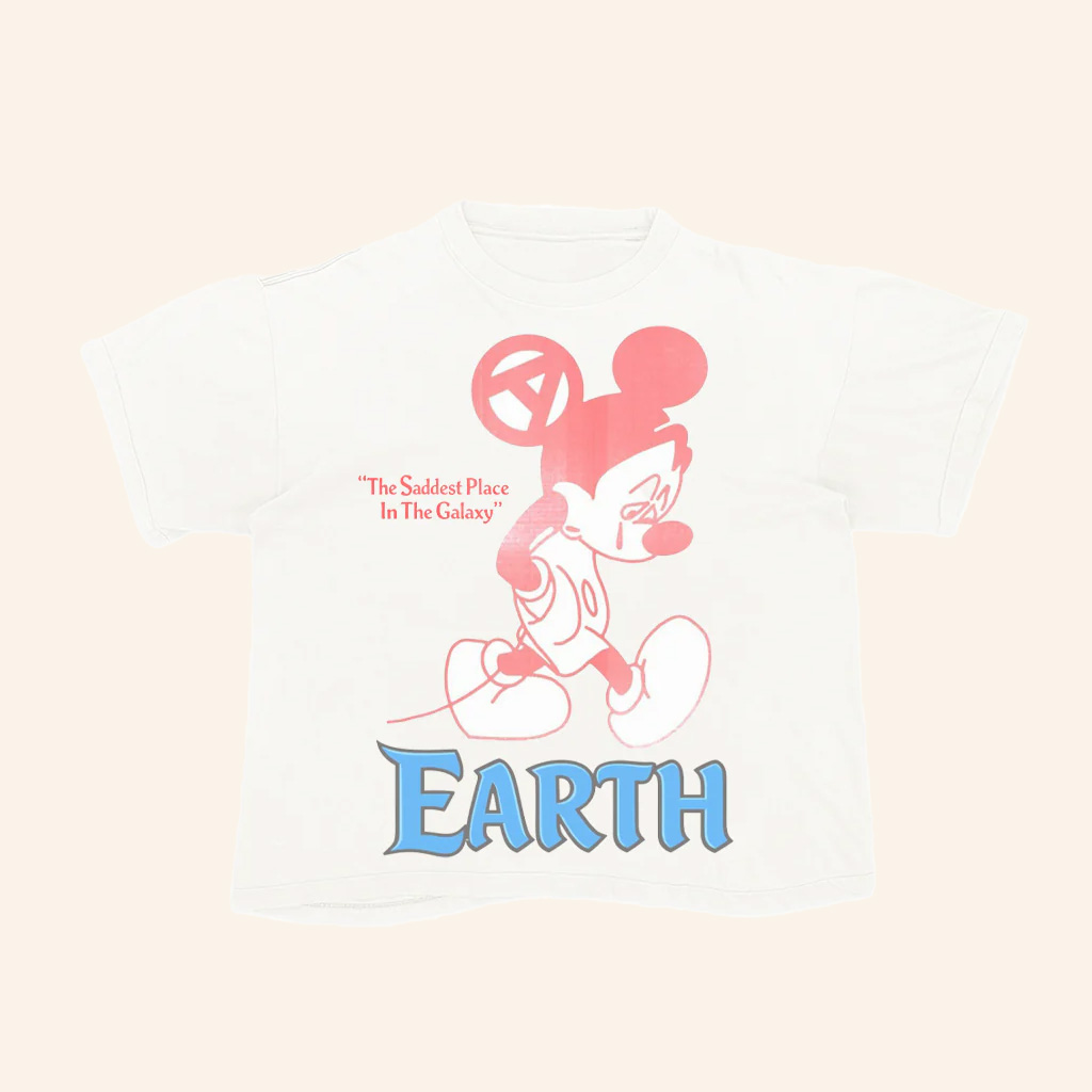 Lowheads Merch Boris Krueger Earthland Shirt Earth The Saddest Place In The Galaxy T-Shirt Gift