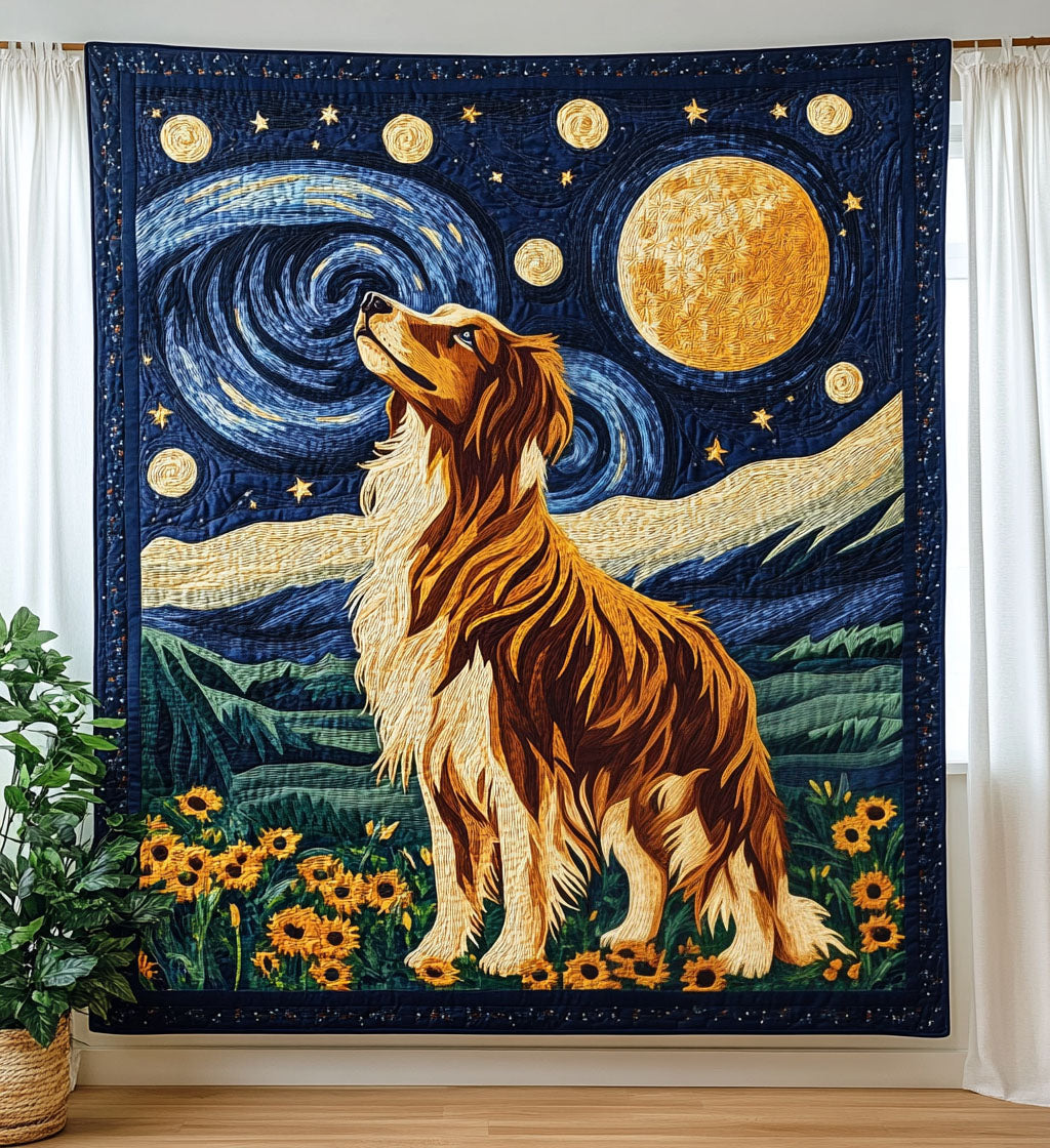 Loyal Companion Quilted Blanket Xmas Gifts For Dog Lovers
