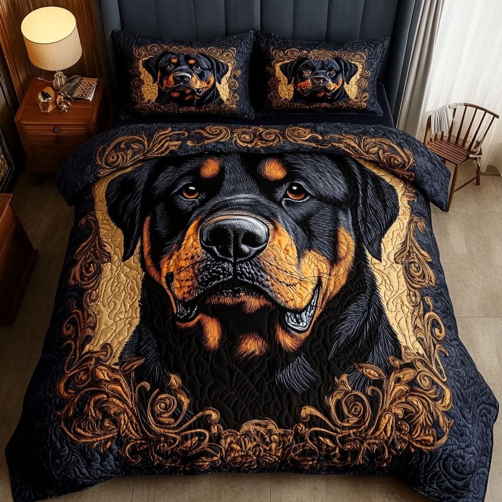 Loyal Eyes Quilted Bedding Set Beautiful Bedding Merch Gift for a Peaceful Sleep