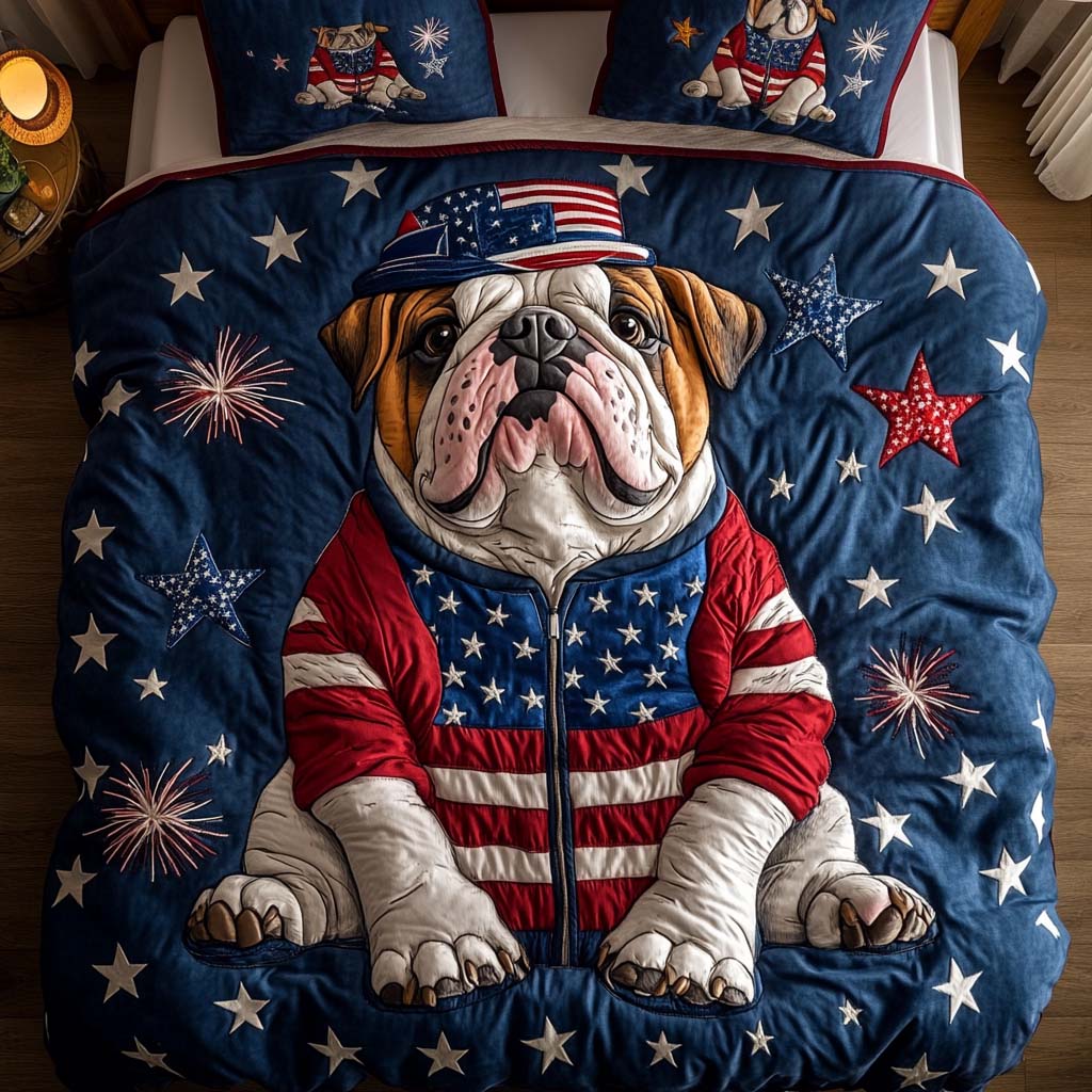 Loyal Stars Quited Bedding Set Beautiful Printed Bedding Set for Home Aesthetics