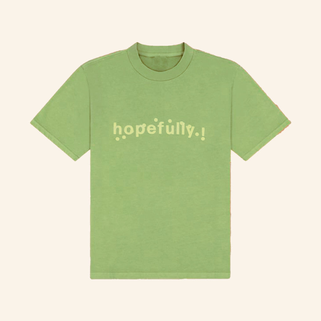 Loyle Carner Merch Hopefully Green T-Shirt Best Friends Gifts Loyle Carner Merch Hopefully Green T-Shirt Best Friends Gifts