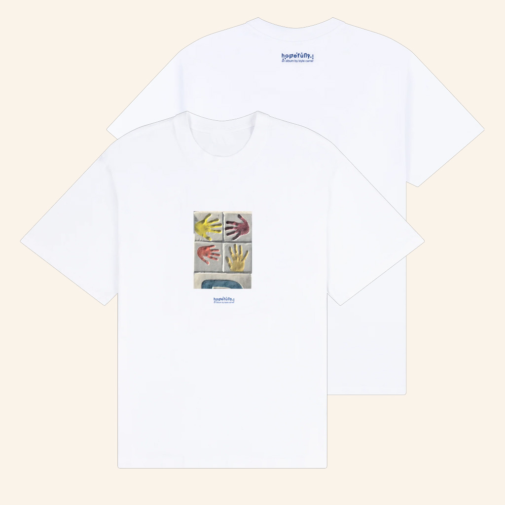 Loyle Carner Merch Hopefully Hands Graphic T-Shirt Christmas Gifts For Music Lovers