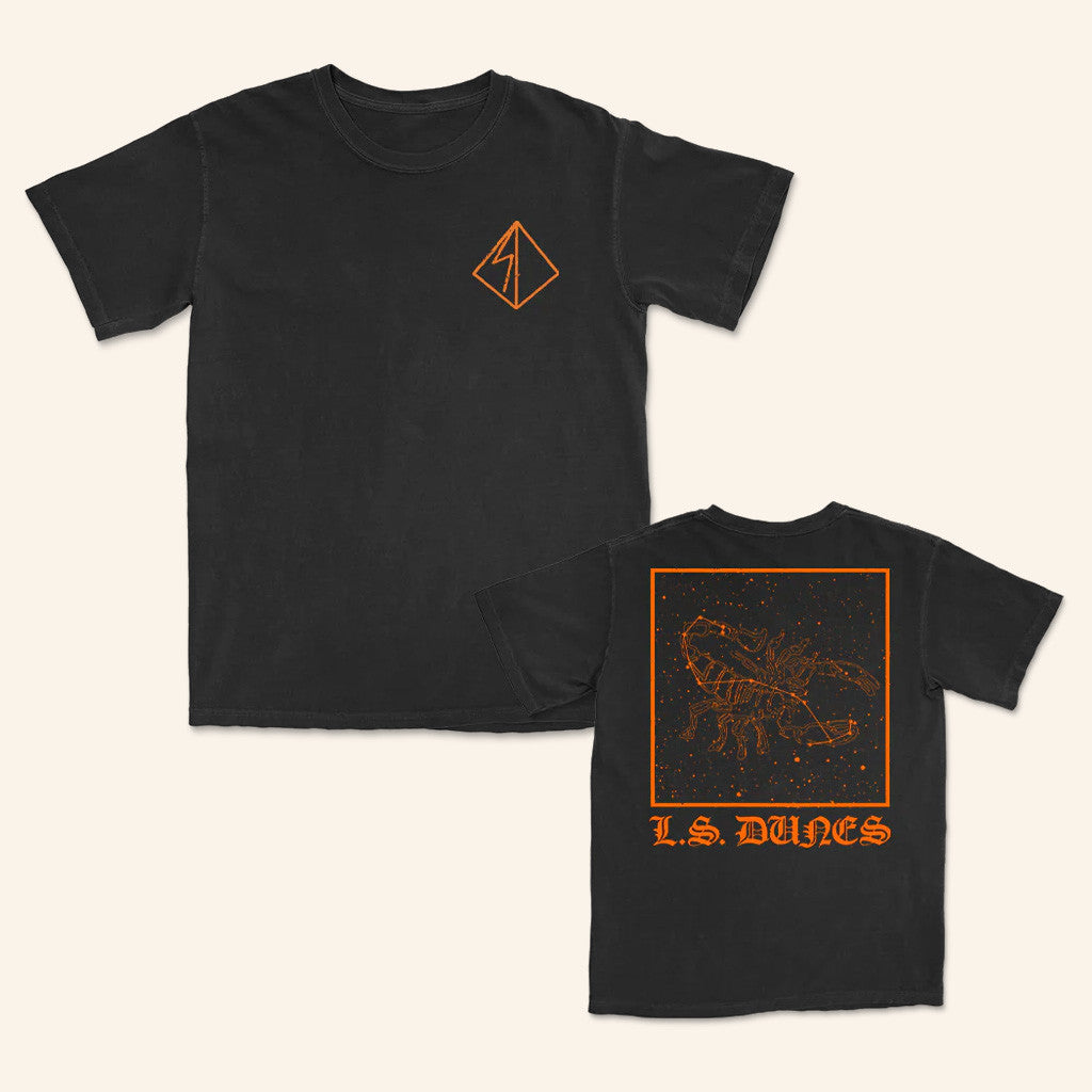 LS Dunes Merch Constellation Black T-Shirt Present For Husband LS Dunes Merch Constellation Black T-Shirt Present For Husband