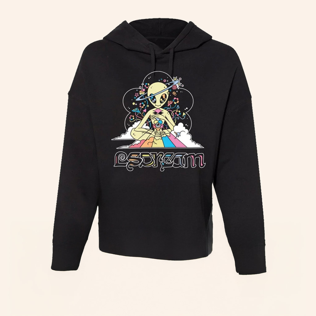 LSDREAM Merch LSDREAM Cosmic Love Alien Hoodie Best Gifts For Wife LSDREAM Merch LSDREAM Cosmic Love Alien Hoodie Best Gifts For Wife