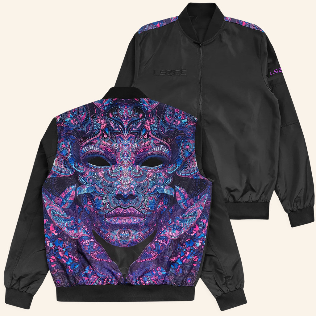 LSDREAM Merch LSZEE Chrysalis Bomber Jacket Best Gifts For Music Lovers