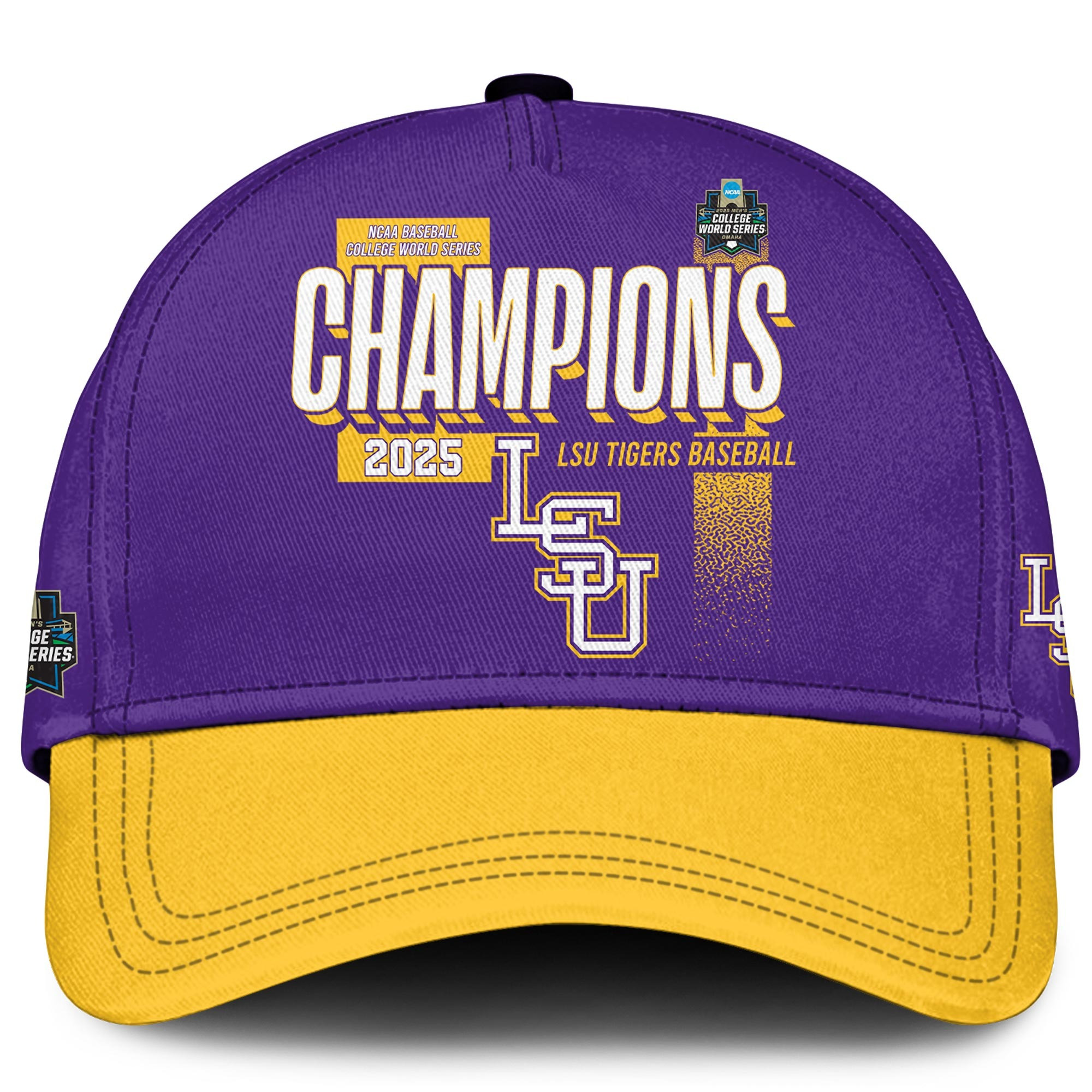 LSU Baseball 2025 College World Series Champions Hat Limited Edition Collectible Headwear Gift For Collectors