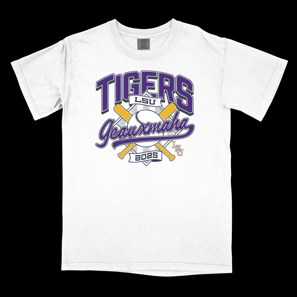 LSU Tiger Baseball Regional Geauxmaha 2025 T-Shirt LSU Tiger Merch