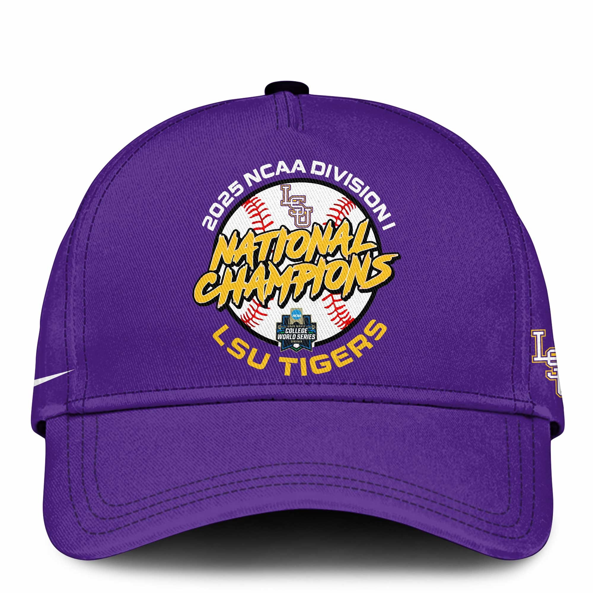 LSU Tigers 2025 NCAA Baseball Men's College World Series Champions Hat Perfect Gift For Baseball Fans And Buyers