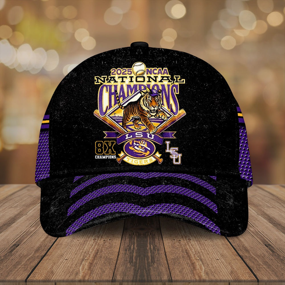 LSU Tigers Baseball Classic Cap Best Baseball Team Gift Ideas