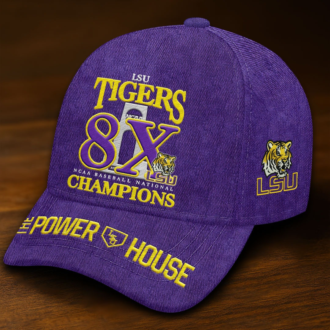 LSU Tigers Baseball Classic Cap Unique Gifts For Baseball Fans