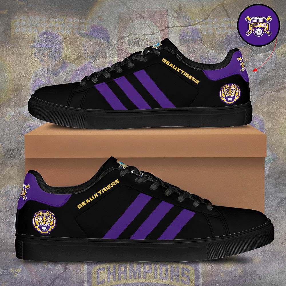 LSU Tigers Baseball SamSmith Shoes Baseball Player Gift Ideas