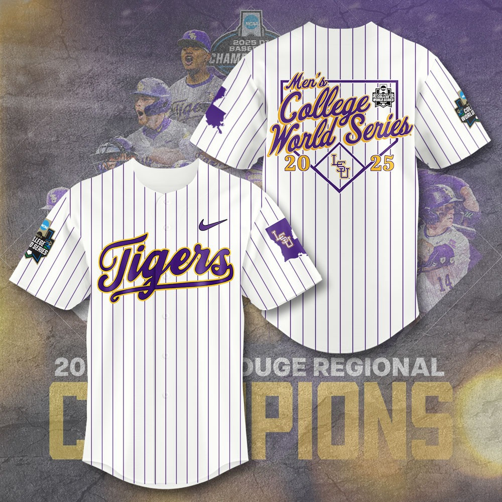 LSU Tigers Geauxaha Baseball Jersey Cool Gifts For Baseball Lovers