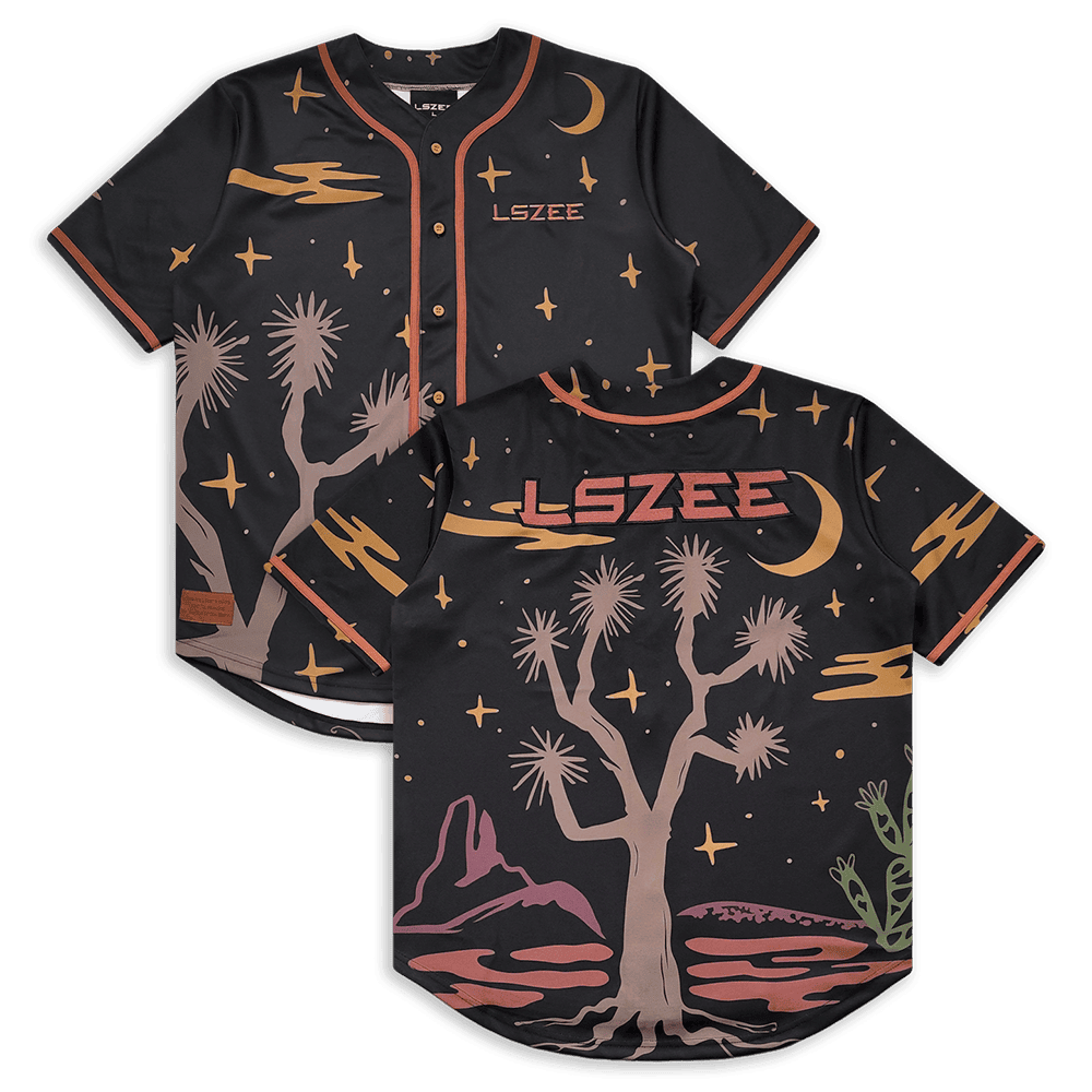 lszee Merch Joshua Tree Baseball Jersey Gifts For Music Fans Unique Gift for Southern Men