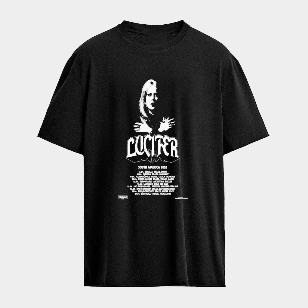 Lucifer South America 2026 Tour T-Shirt Fan Merch Present For Husband Lucifer South America 2026 Tour T-Shirt Fan Merch Present For Husband