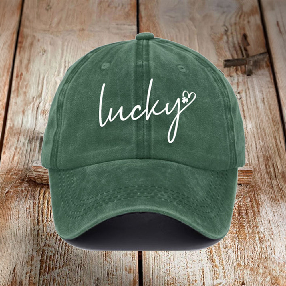 Luckey Saint Patricks Day Hat St Paddys Day Merch Pats Day Present Idea