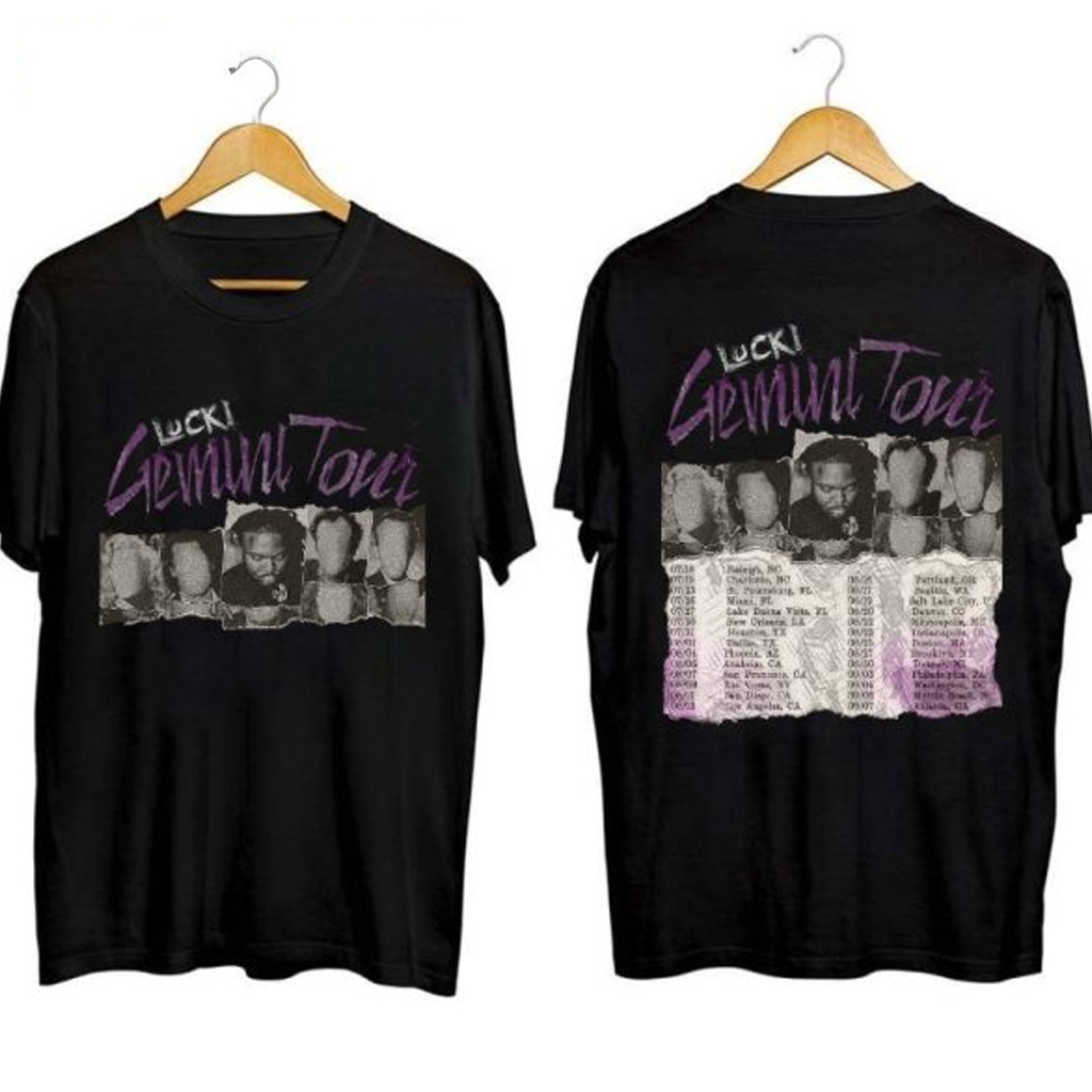 Lucki Gemini Tour Shirt Lucki Merch Unique Gifts For Music Lovers