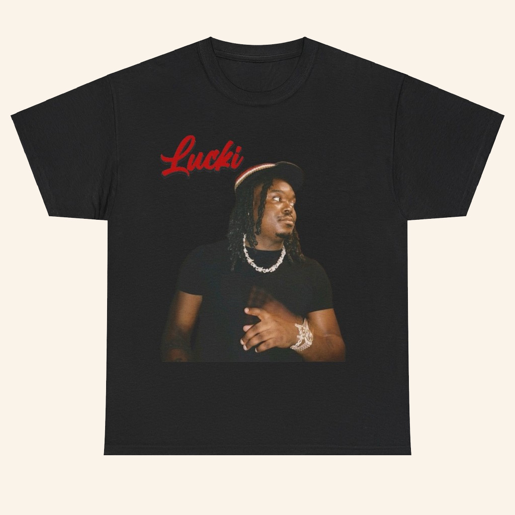 Lucki Merch Lucki Graphic T-Shirt Lucki Rapper Merch Gifts For Rap Lovers