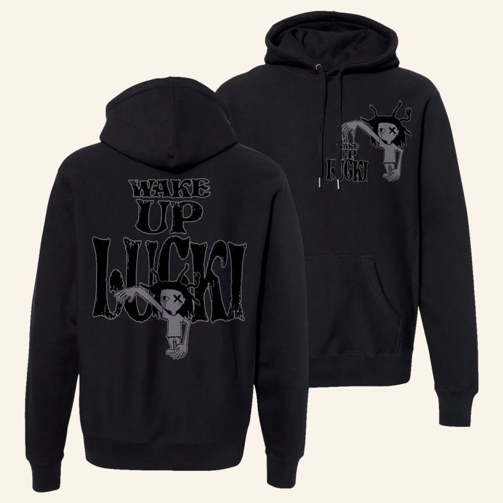 Lucki Merch Puppet Hoodie Wake Up Lucki Hoodie Gifts For Rap Lovers