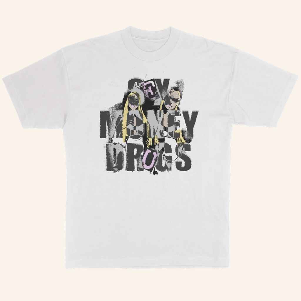 Lucki Merch Sex Money Drugs White T-Shirt Gifts For Rap Lovers