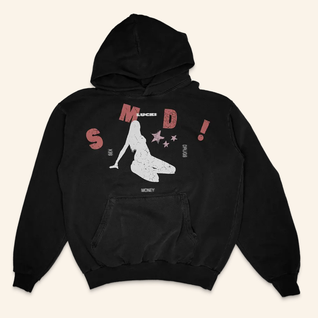 Lucki Merch SMD Hoodie Sex Money Drugs Hoodie Gifts For Rap Lovers