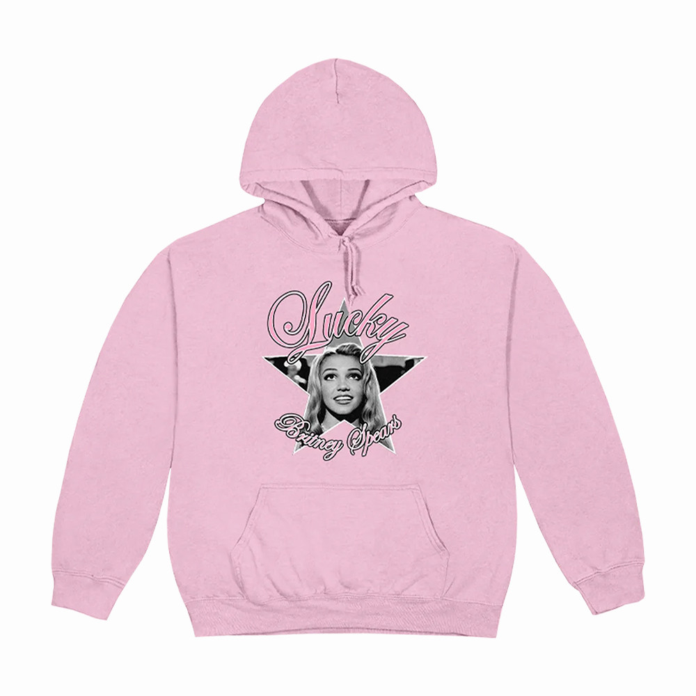 Lucky Britney Spears Hoodie Nostalgic Pop Culture Merch Apparel Gift For Huge Fans