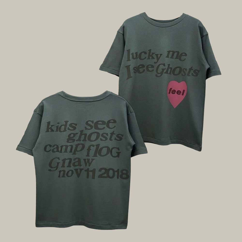 Lucky Me I See Ghost Feel Kanye West T-Shirt Kanye West World Tour 2026 Merch Best Present For Fans