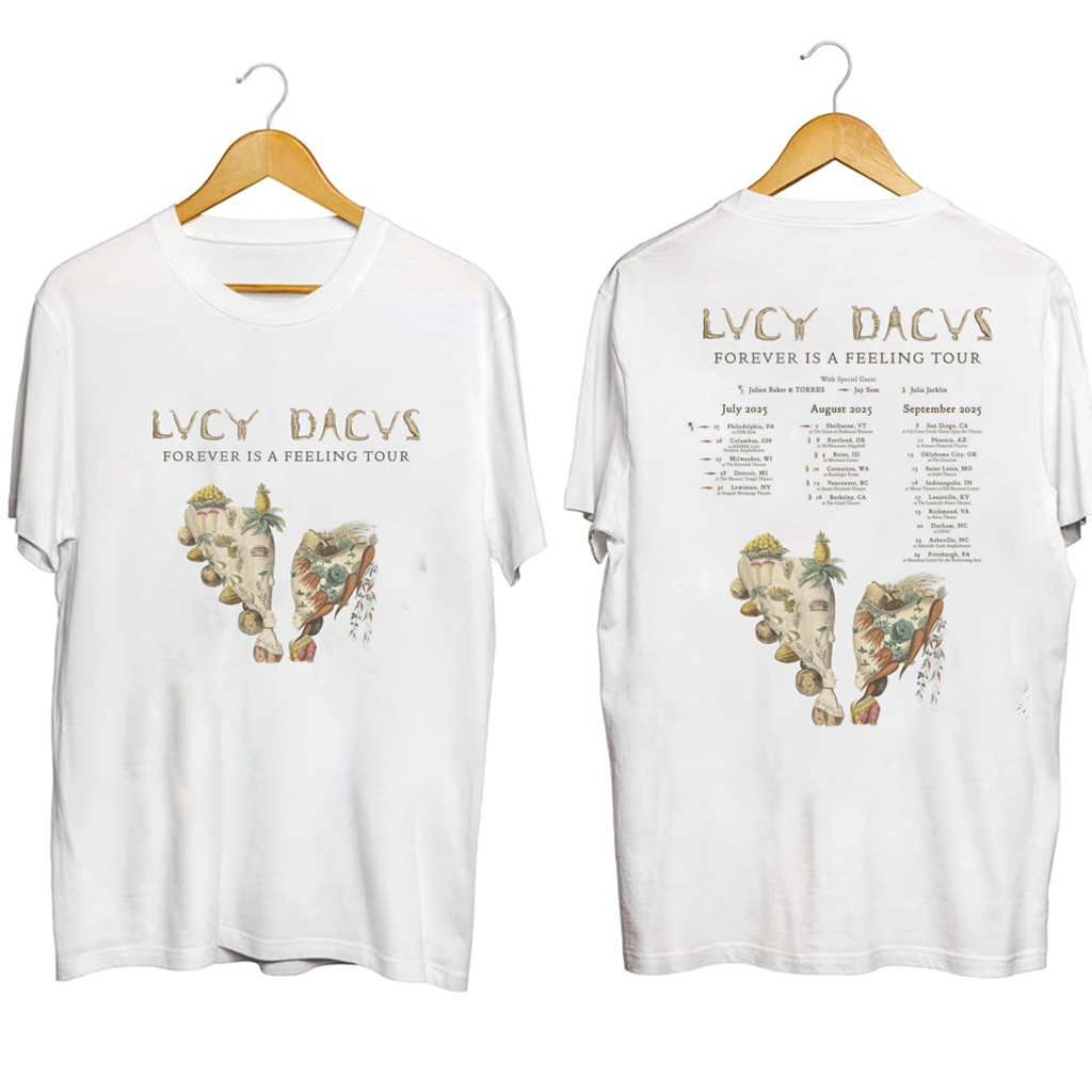 Lucy Dacus Forever Is A Feeling Tour Shirt Lucy Dacus Merch Gifts For Sister