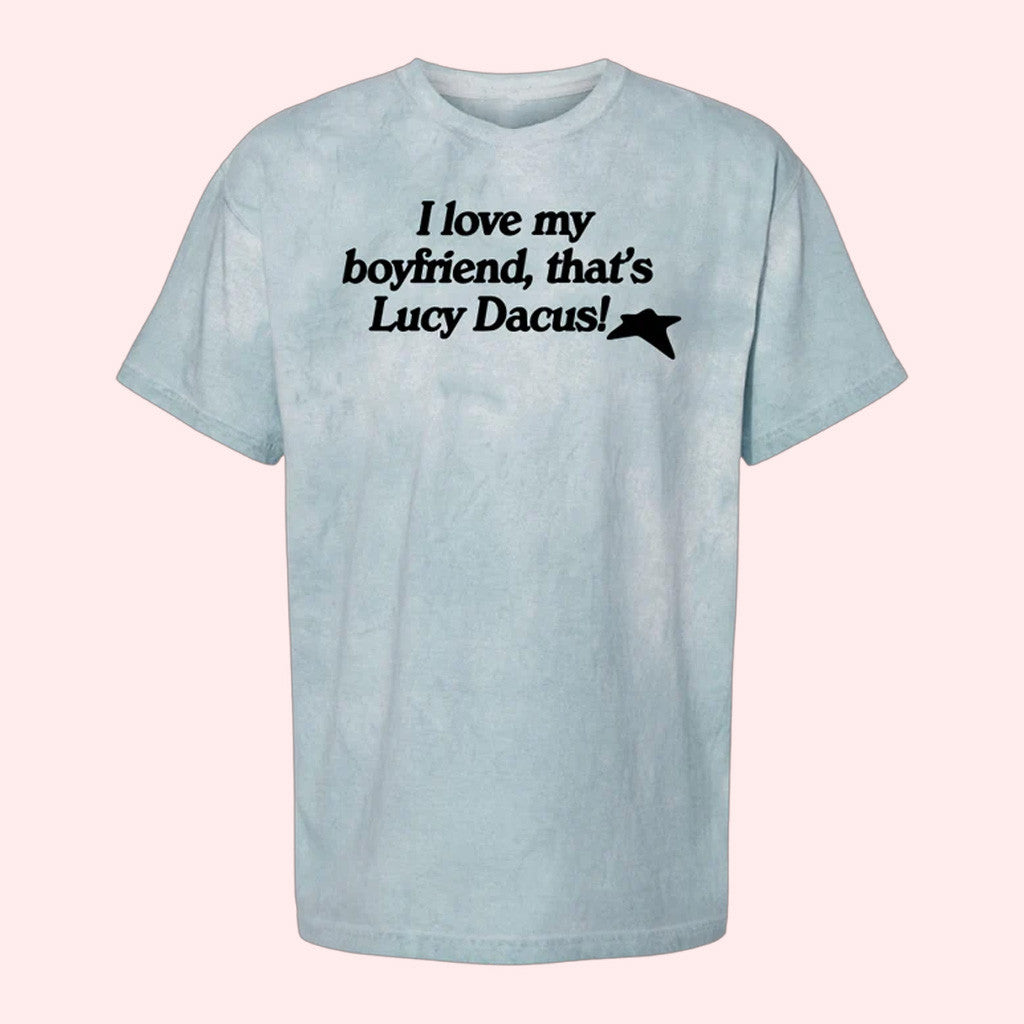 Lucy Dacus Merch I Love My Boyfriend T-Shirt Gifts For Her Lucy Dacus Merch I Love My Boyfriend T-Shirt Gifts For Her