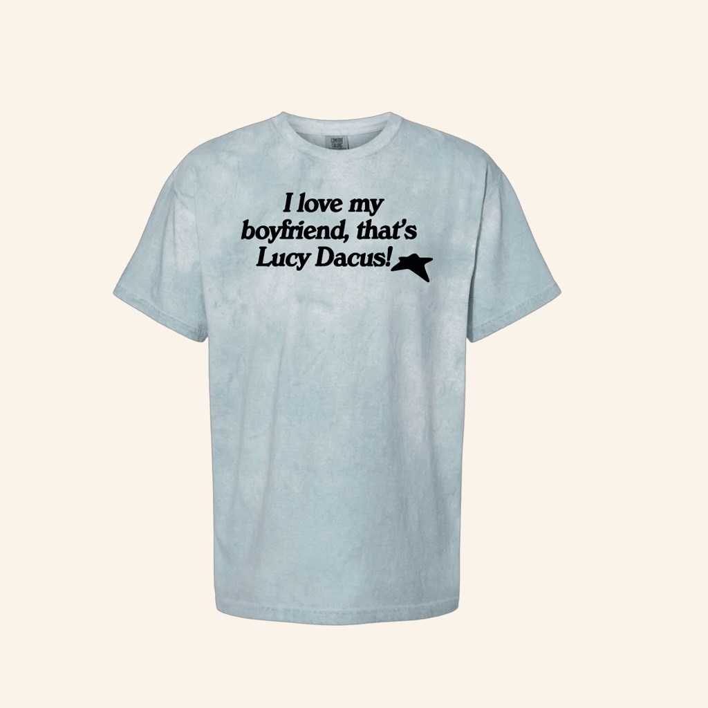 Lucy Dacus Merch I Love My Boyfriend T-Shirt Gifts For Her