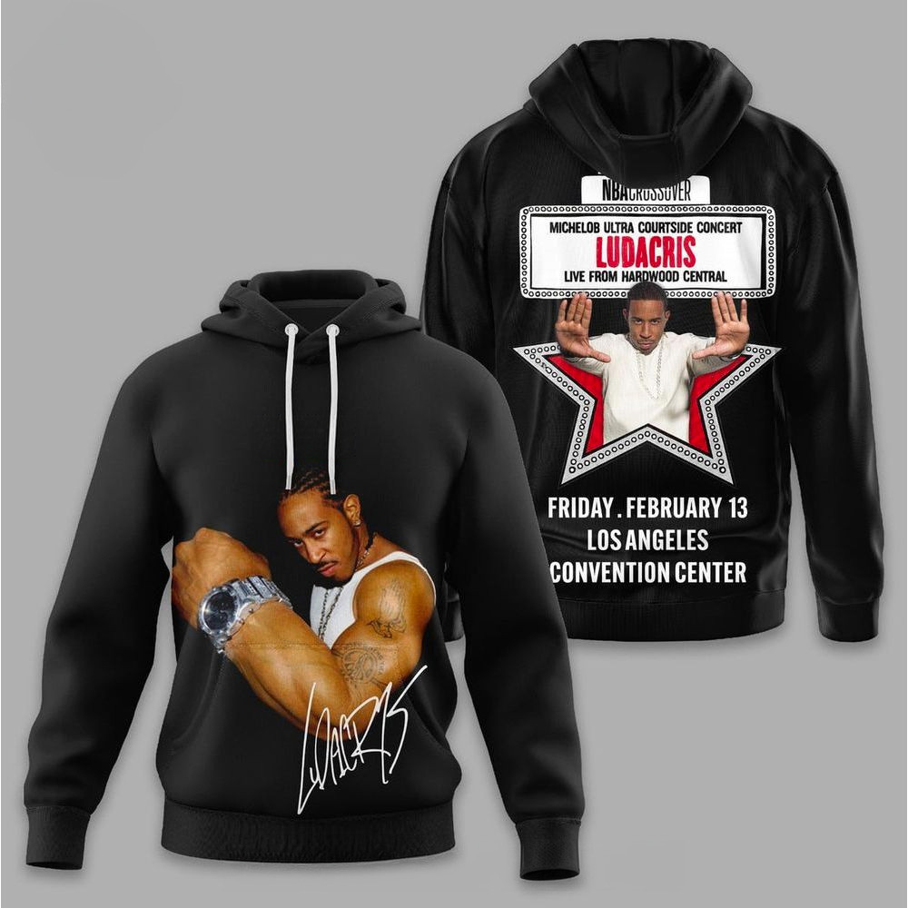 Ludacris All-Star 2026 Hoodie Ludacris Merch Gift For Rapper Fans