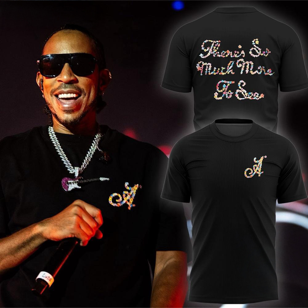 Ludacris x Alabama Crimson Tide MORE TO SEE Black Shirt Gifts For Music Fans