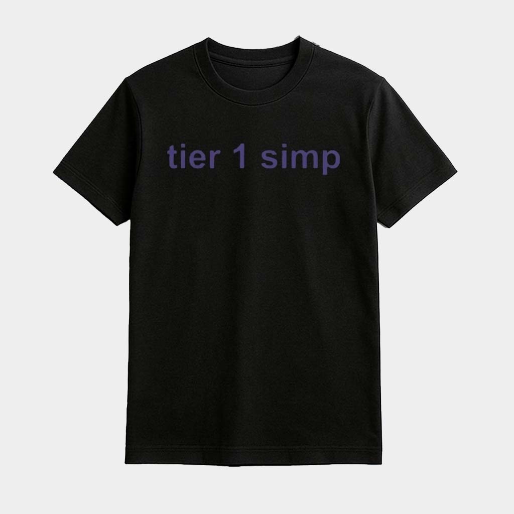 Ludwig Ahgren Tier 1 Simp Shirt Ludwig Ahgren Merch Gifts For YouTuber Fans