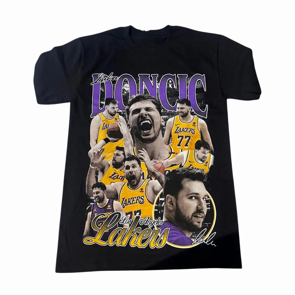 Luka Doncic Los Angeles Lakers T-Shirt Basketball Clothes Luka Doncic Lover Gift