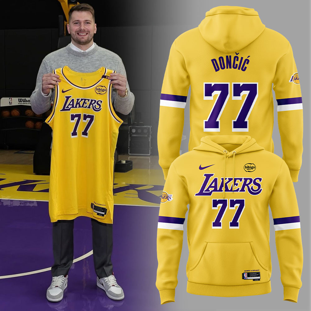 Luka Doncic Merch Los Angeles Lakers Show Hoodie 2025 Season Basketball Fan Unique Gifts