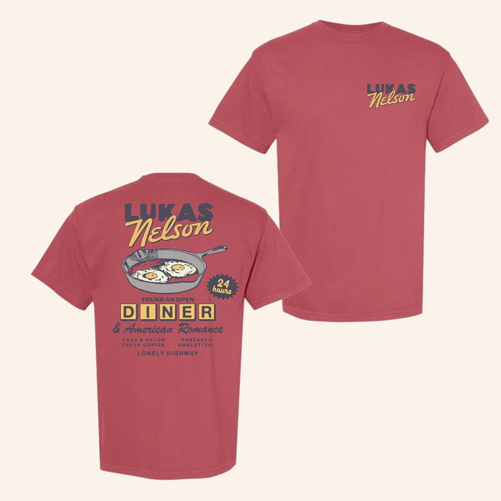 Lukas Nelson Merch Diner T-Shirt Unique Birthday Gift For Husband