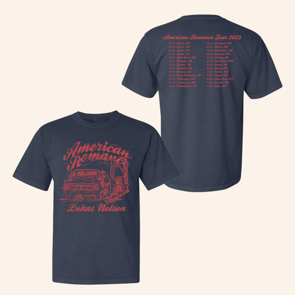 Lukas Nelson Merch Roadside Tour T-Shirt Best Gifts For Music Lovers