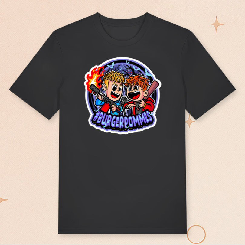 LukasBS Merch Burgerpommes Black Week 2025 T-Shirt Gifts For Brothers