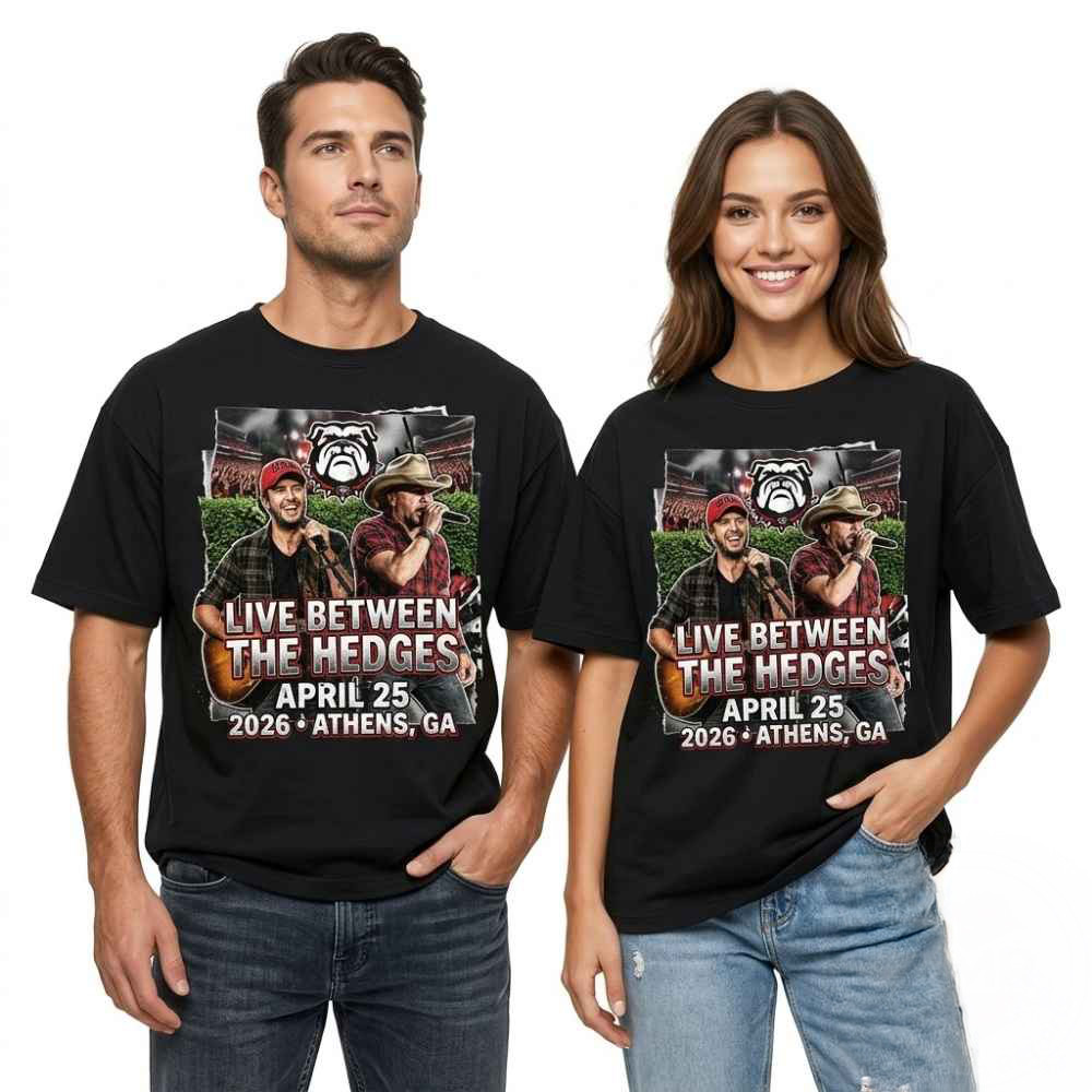 Luke Bryan And Jason Aldean Live Between The Hedges T-Shirt Gift For Luke Bryan Fans
