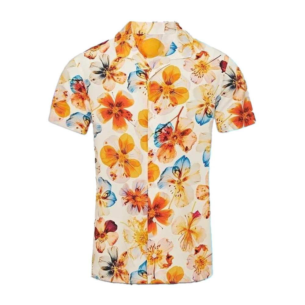 Luke Bryan Floral On American Idol Hawaiian Shirt Gifts For Boyfriend